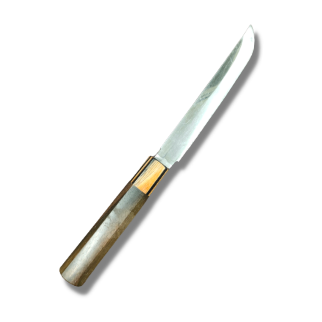 Stainless Steel Bench Knife Traditional Thick Blade With Hardwood